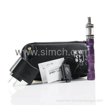 Colorful e cigarette X6 with 1300mah battery and ego bag package